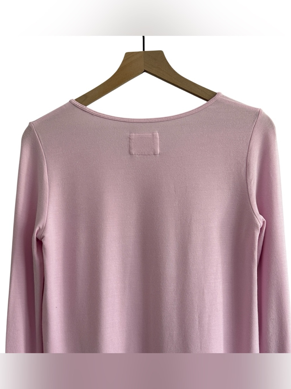 Lilly Pulitzer Luxletic Top XS Pink Kerah Long Sleeve Comfort Stretch Soft - Picture 7 of 10